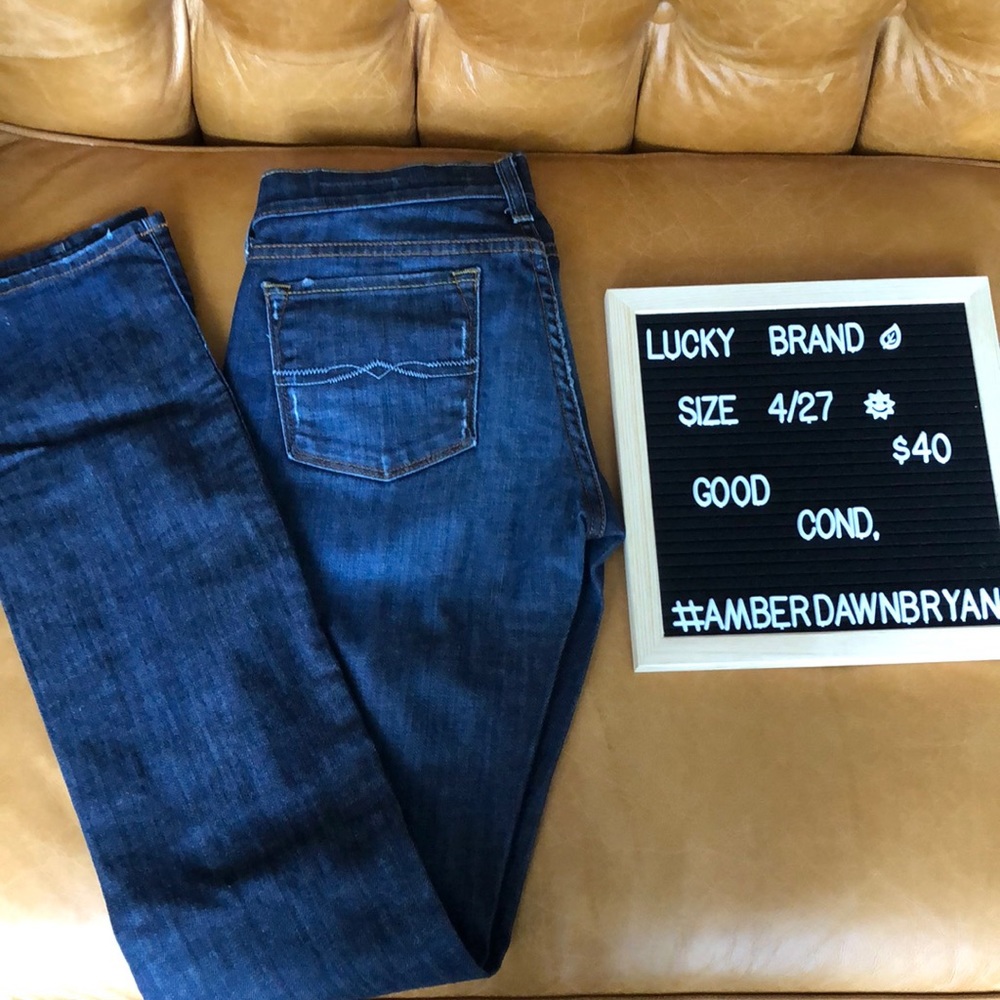 Lucky Brand Jeans! Size 4/27 Good condition!